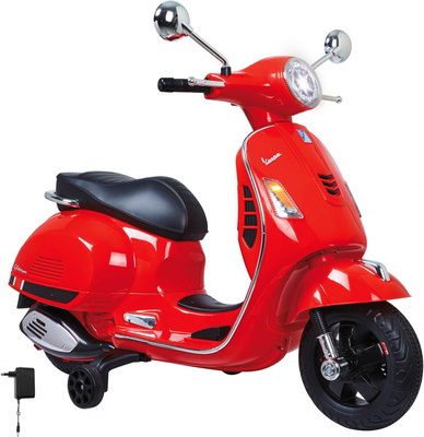 Moto Vespa infantil Jamara Gts 125 Roja 12v